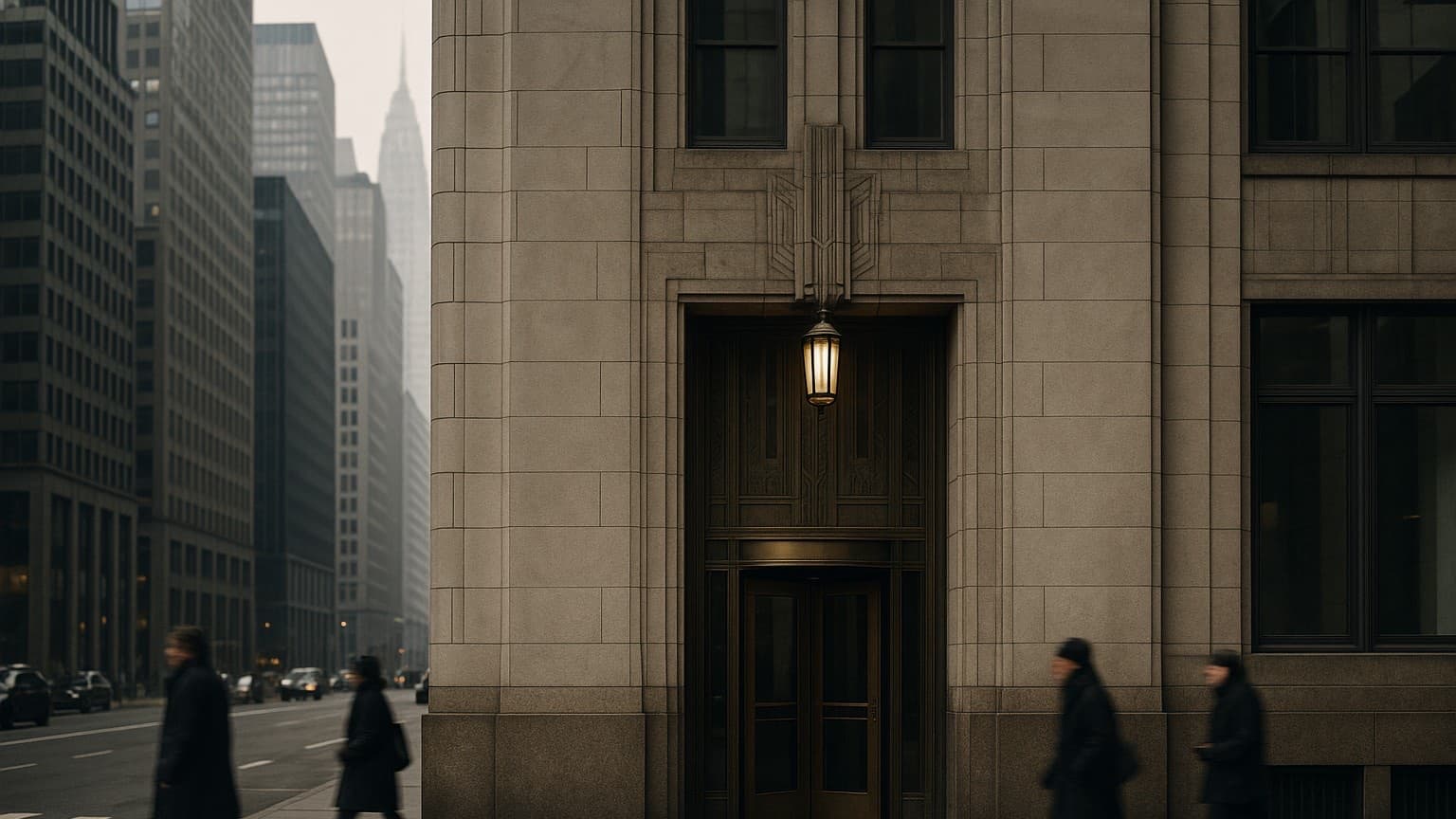 Lexington Avenue outside the office